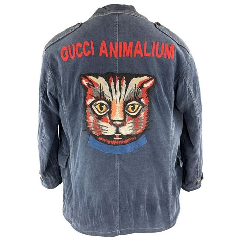 gucci animalium shearling jacket grailed